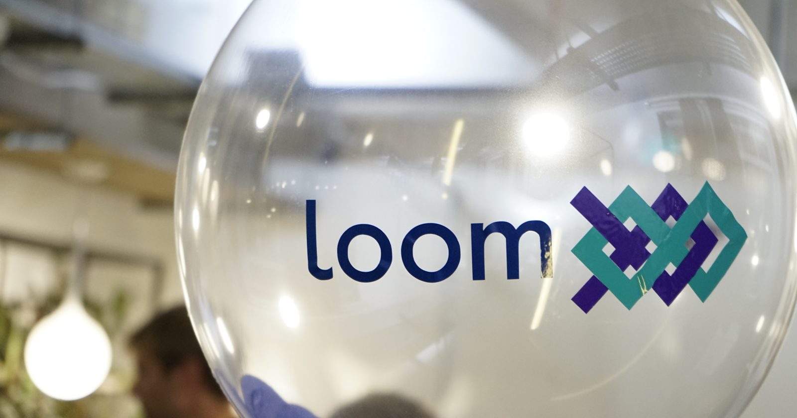Loom launch party balloon