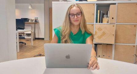 Loom work experience student Jasmine
