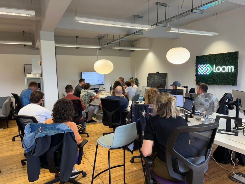 Loom Learn and Lunch session