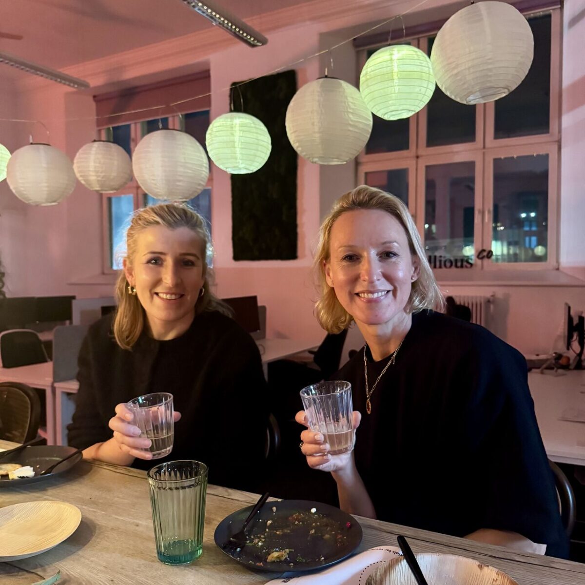 Nikki & Karen at Cider Tasting Event