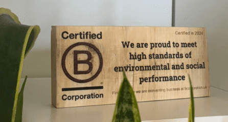 B Corp Plaque