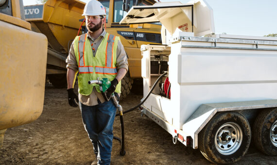 One of the many products manufactured by Loom's client, promoted through paid media activity to potential customers in the construction industry.